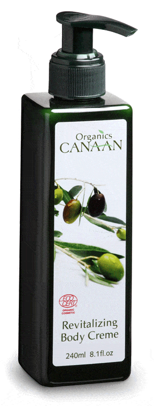 Canaan Organic Revitalizing Body Cream, Organic Skin Care 