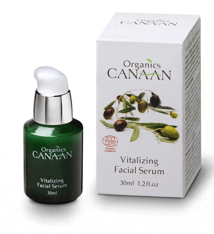 Canaan Organic Vitalizing Facial Serum, Organic Skin Care 