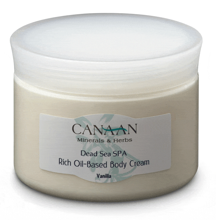 Canaan Rich Oil-Based Body Cream,Dead Sea Minerals 
