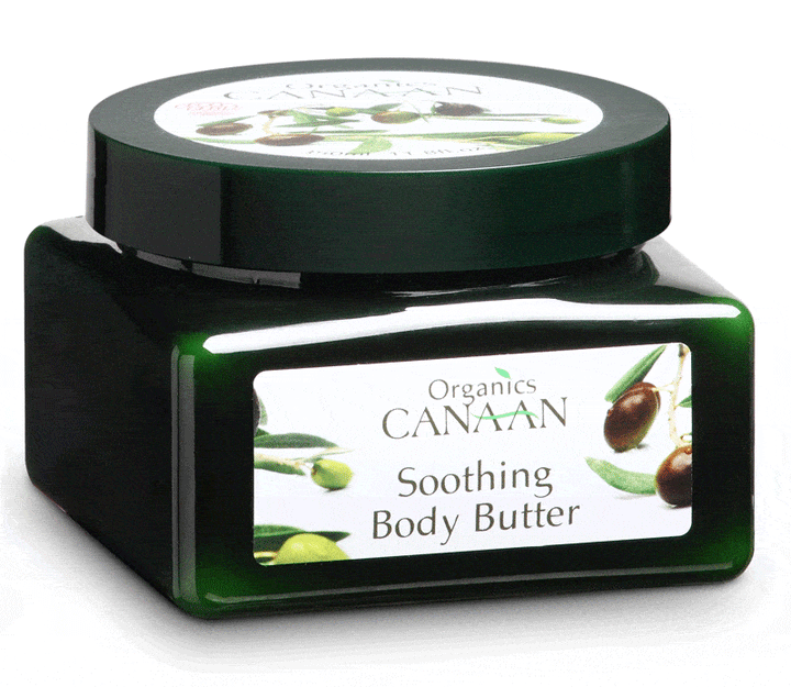 Canaan Soothing Body Butter, Organic Skin Care 