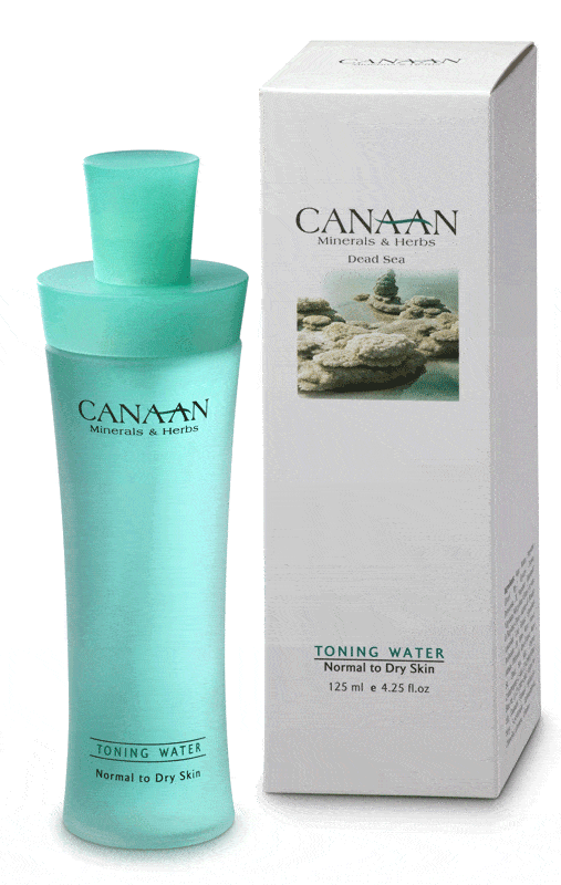 Canaan Toning Water, Dead Sea Products 