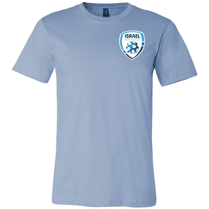 Canvas Men's Shirt Israel Football League T-shirt Canvas Mens Shirt Baby Blue S