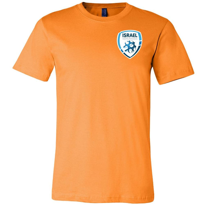Canvas Men's Shirt Israel Football League T-shirt Canvas Mens Shirt Orange S