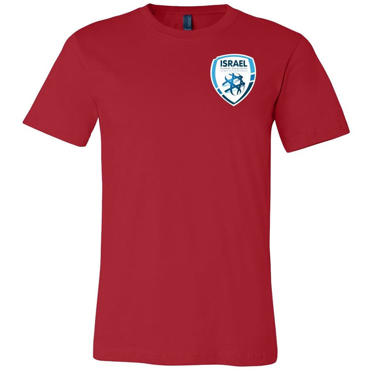 Canvas Men's Shirt Israel Football League T-shirt Canvas Mens Shirt Red S