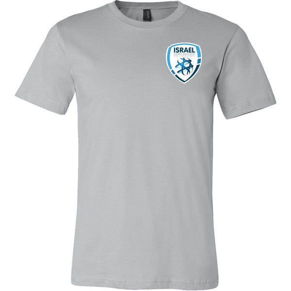 Canvas Men's Shirt Israel Football League T-shirt Canvas Mens Shirt Silver S