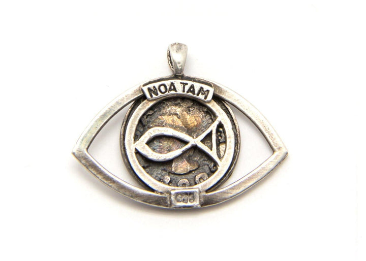 Capricorn Sign Astrology Zodiac Eye Charm Necklace Necklace 
