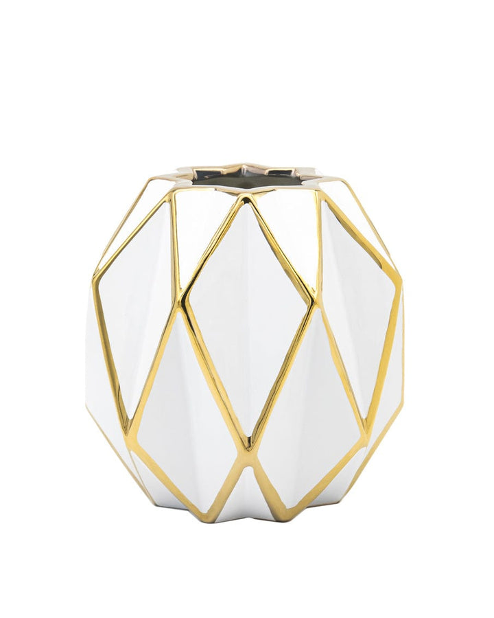 Aurora Gold Squiggle Vase-1