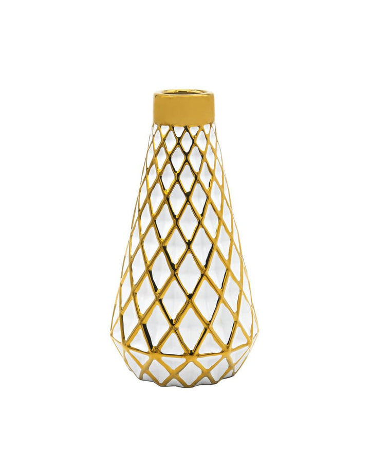 Aurora Gold Squiggle Vase-5