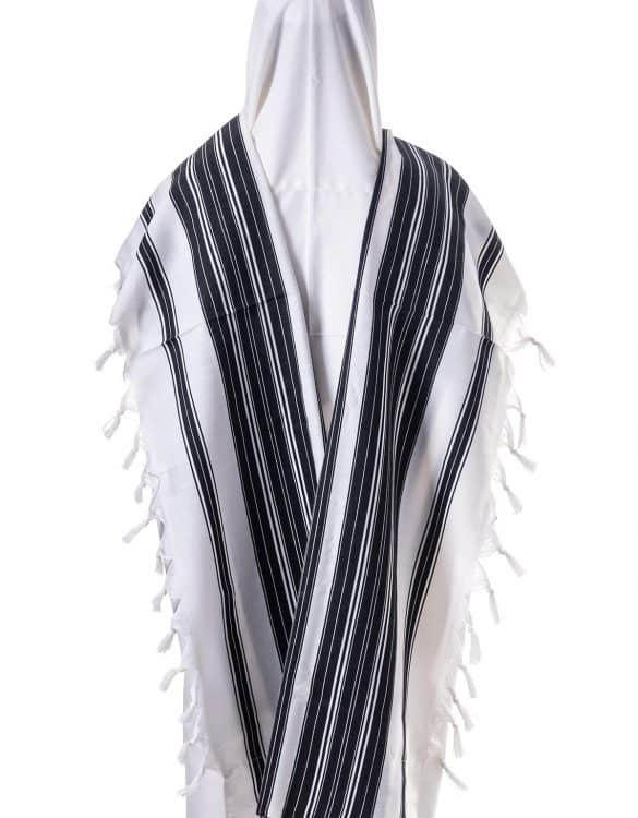 Chabad Tallis. 100% Lambs Wool. Silk Lining Chabad Lubavitch Tallis 