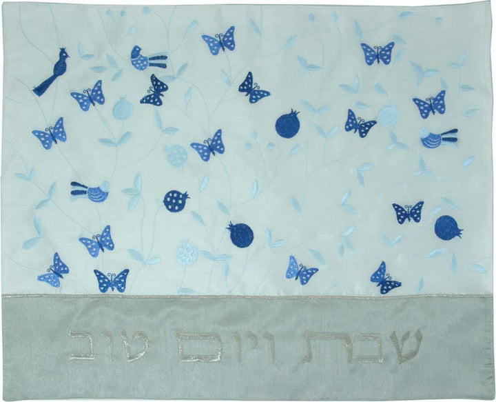 Challah Cover with Artistic Embroidery Bamboo Fiber Challah Covers 