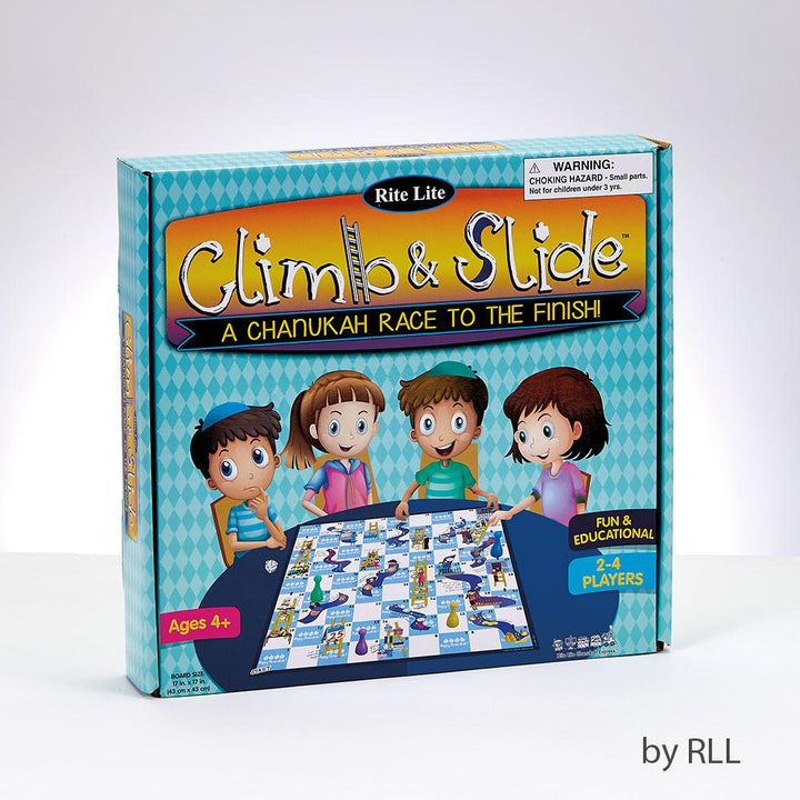 Chanukah "climb & Slide™" Game, 17" X 17", Color Box Chanuka 