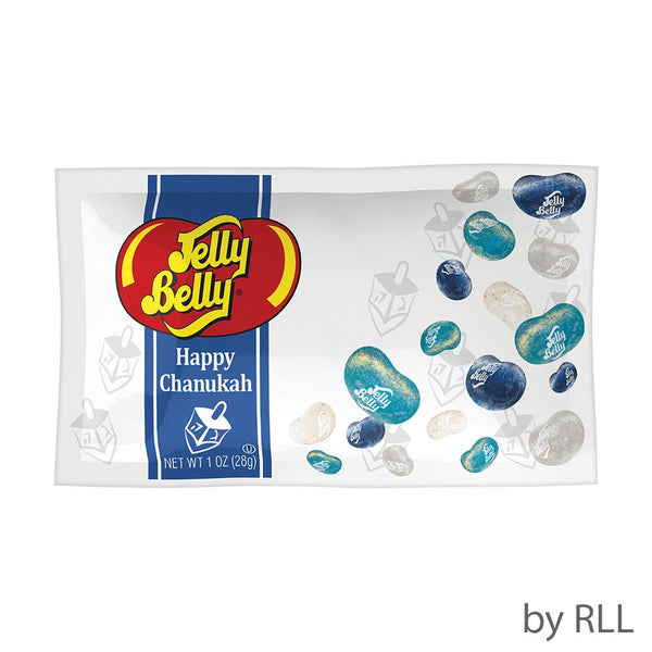 Chanukah Jelly Belly, Blue/white, 1 Oz., 30/display Chanukah 