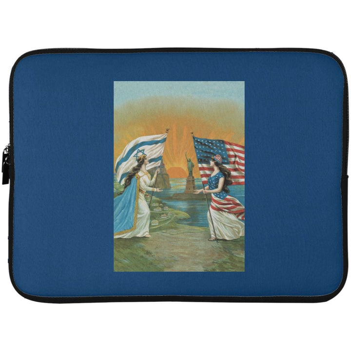 Coming Together Laptop Sleeve - 15 Inch Laptop Cases Royal One Size 