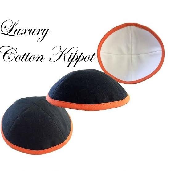 Cotton Kippahs In All Colors Black Same As Kippah 