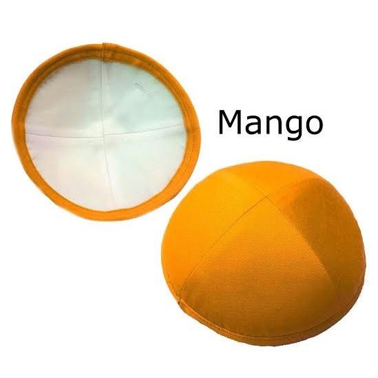 Cotton Kippahs In All Colors Mango Same As Kippah 