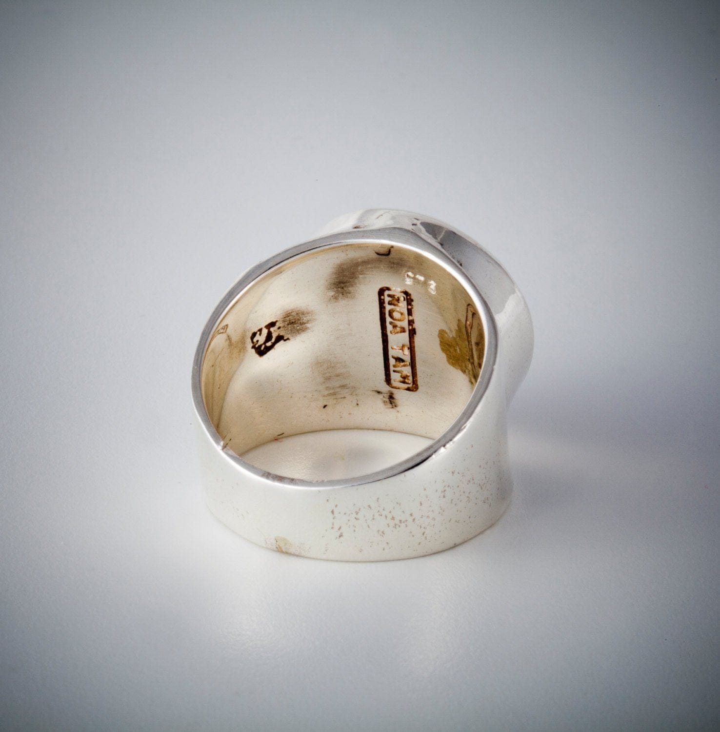 Courage Israeli Old Coin Ring - Lion Coin of Israel Ring - Jewish Rings ...
