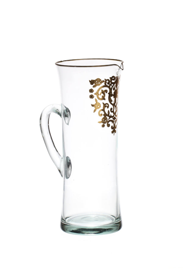 crystal gold décor pitcher Brilliant Gifts 