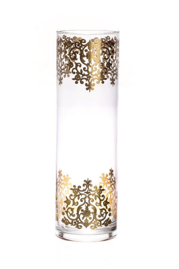 Crystal gold décor vase Brilliant Gifts 