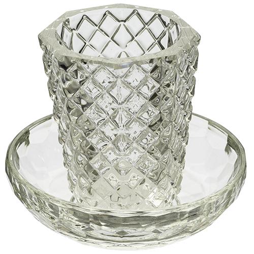 Crystal Wine Cup With Plate 7778 