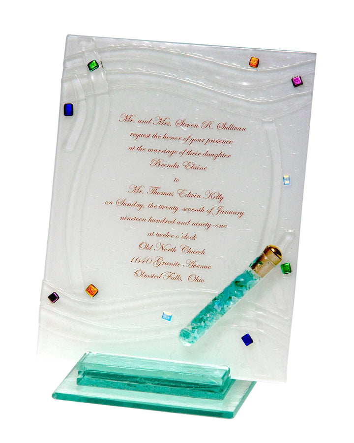 Custom Wedding, Bar/Bat Mitzvah Invitation Pieces Woven 