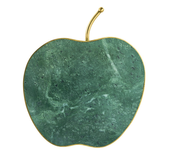 Grn Marble Apple Cheese Board-0