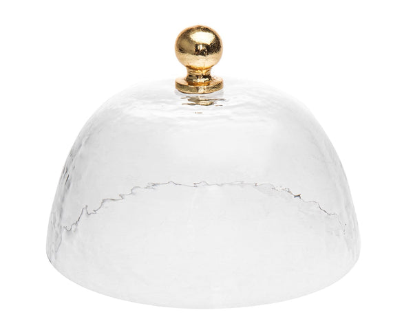 Glass Dome With Gold Finial-0