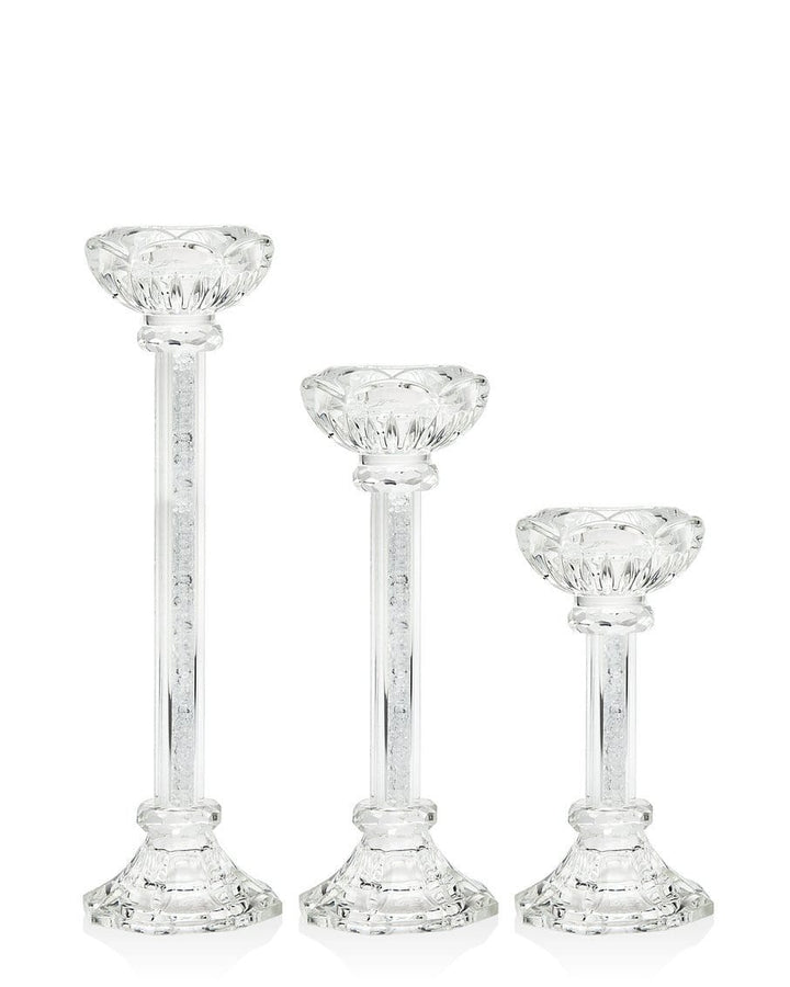 Dazzle Set/3 Scallop Candles DAZZLE SET/3 SCALLOP CANDLES 