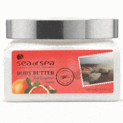 Dead Sea Body Butter In Assorted Scents By Sea Of Spa Red Grapefruit Aroma 