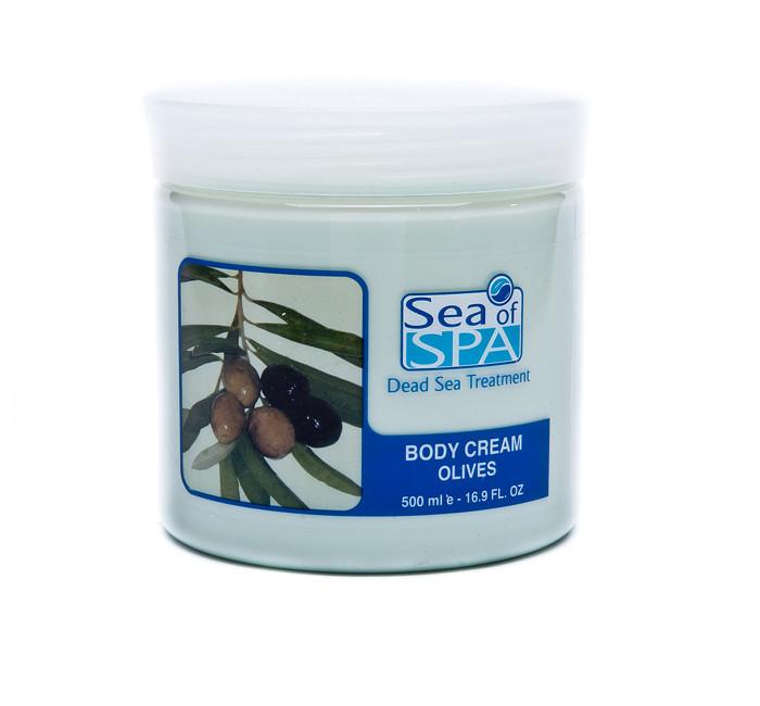 Dead Sea Body Cream Enriched With Olive Oil By Sea Of Spa 