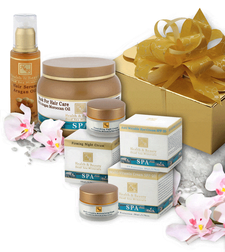Dead Sea Cosmetics Gift Set - Face & Hair Care 