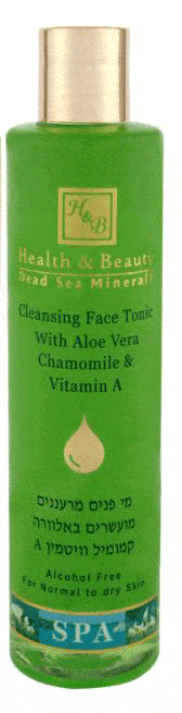 Dead Sea Face Toner With Aloe Vera Chamomile & Vitamin A 