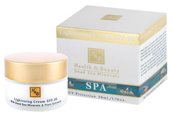 Dead Sea Lightening Cream Spf-20 