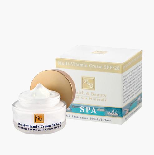Dead Sea Mineral Multi-Vitamin Face Cream Spf 20 