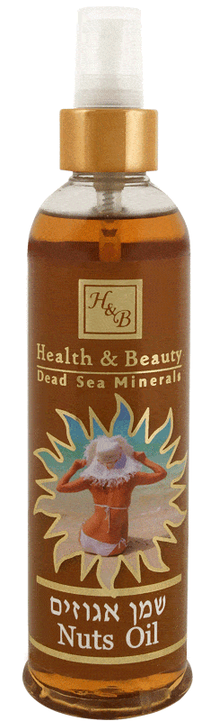 Dead Sea Nuts Tan Oil 