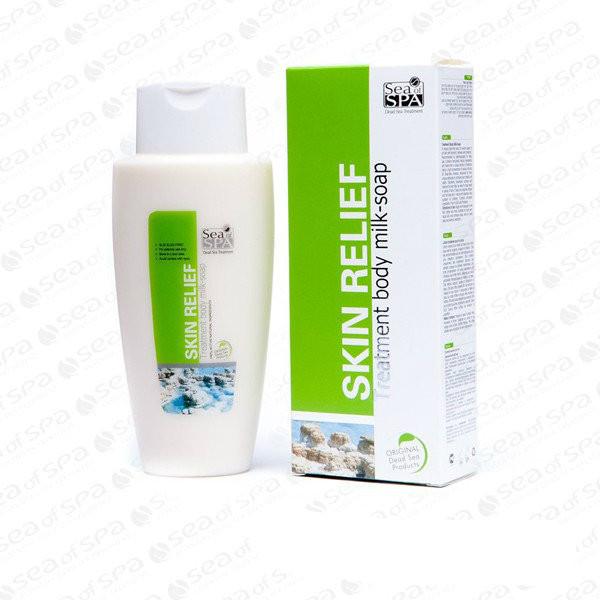 Dead Sea Skin Relief , Psoriasis Body Milk Soap 