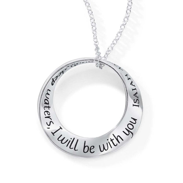Deep Waters - Isaiah 43:2 Necklace 
