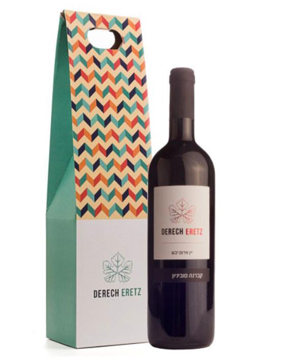 Derech Eretz Wine In A Colorful Gift Box 