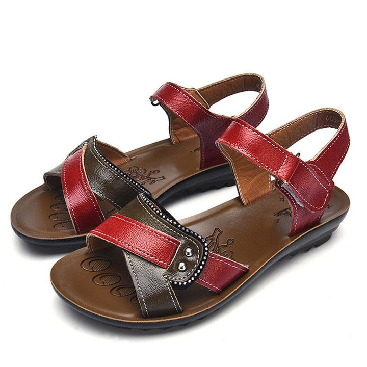 Designer Women Sandals Genuine Leather Summer Leisure footwear 
