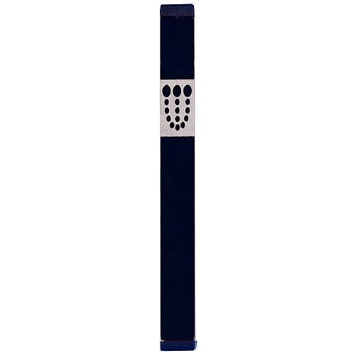 DOTS SHIN MEZUZAH - XL Mezuzah Black - MZ-185 