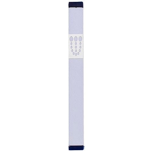 DOTS SHIN MEZUZAH - XL Mezuzah Silver - MZ-177 