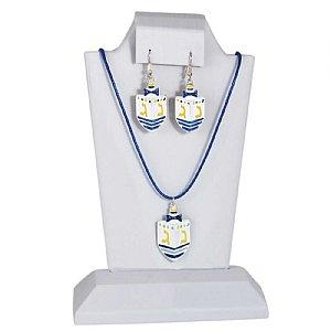 Dreidel Jewelry Set - Earrings and Necklace Gift Boxed 