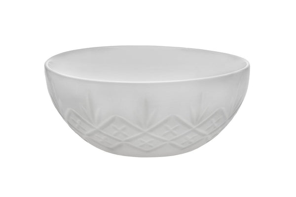 Dublin Bowl Large White Os DUBLIN BOWL LARGE WHITE OS 