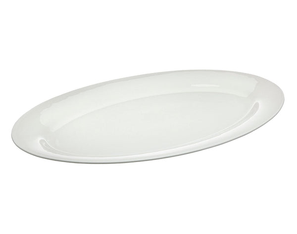 14" Oval Platter Bone China-0