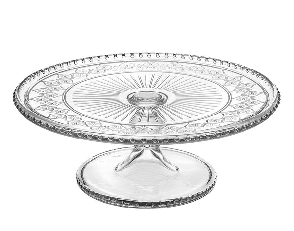 Claro 12" Footed Cake Plate-0