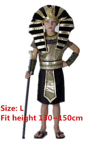 Egypt Pharaoh Costumes Family Purim Party purim Boy size L Egyptian style 