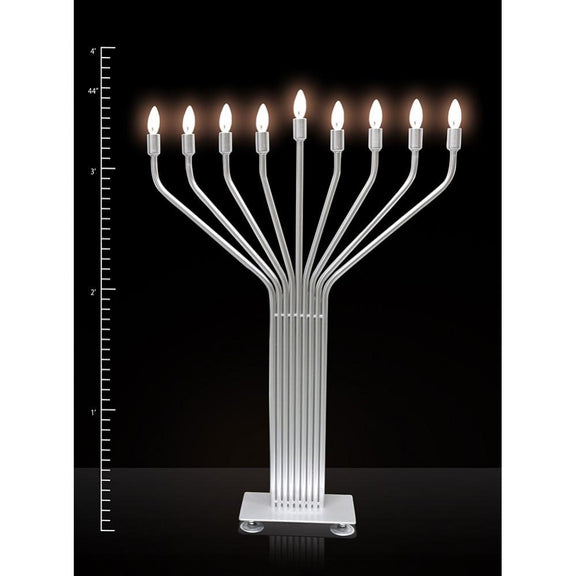 Electric Menorah New Infinity Large Display with Auto Lighting