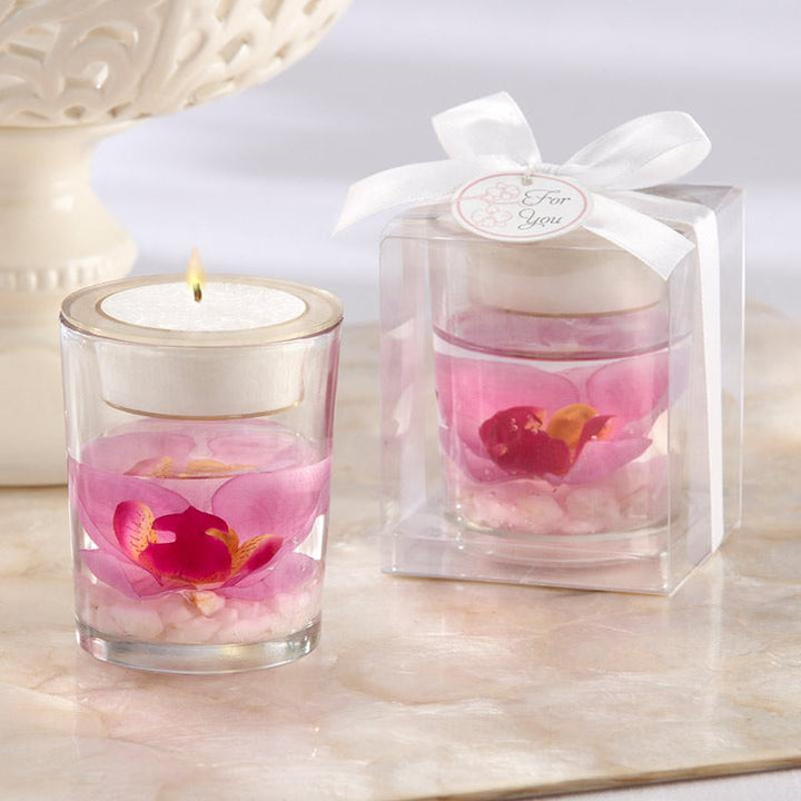 "Elegant Orchid" Tea Light Holder "Elegant Orchid" Tea Light Holder 