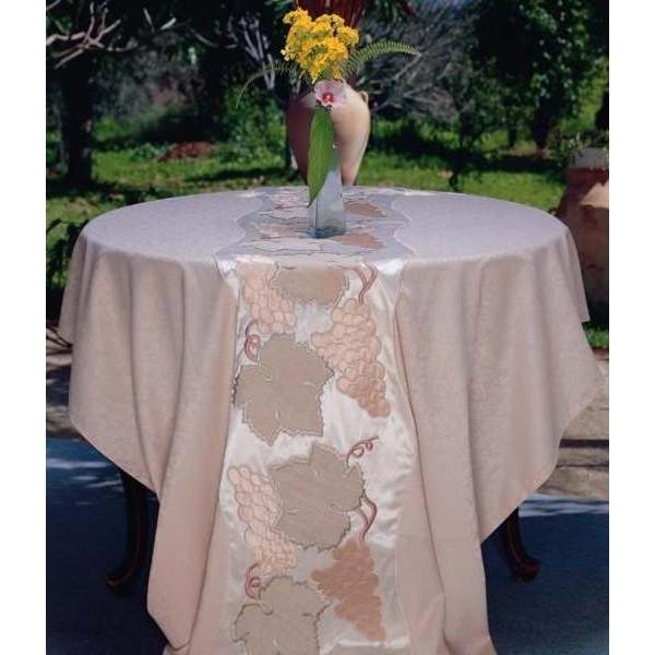 Embroidered Silk Tablecover 