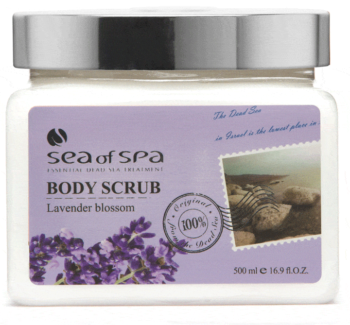 Exfoliating Body Peeling Salts By Sea Of Spa, Dead Sea Salt Scrub 