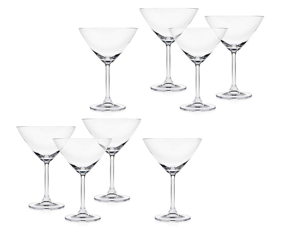 Meridian Set/8 Martini Glasses-0